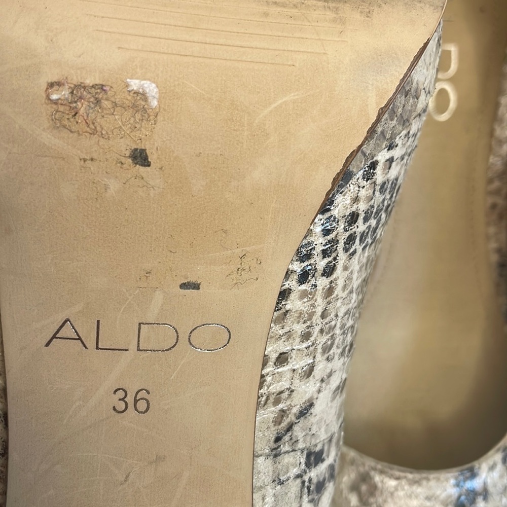 ALDO snakeskin heel pumps in Women’s EU size 36/US 6 - Picture 11 of 13